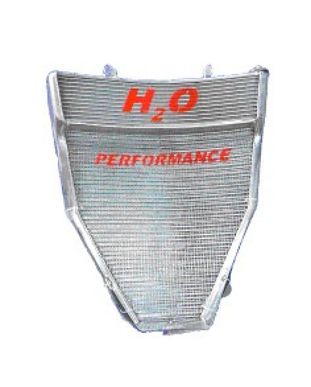 H2O Performance Oversize Racing Radiator kit For Yamaha YZF-R1 (2004-06) – illustrative image