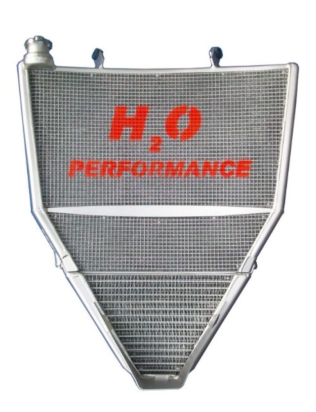 H2O Performance Oversize Racing Radiator and Oil Cooler kit For Yamaha YZF-R6 (2008-16) – illustrative image