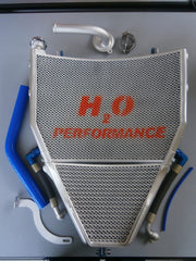 H2O Performance Oversize Racing Radiator and Oil Cooler kit For Yamaha YZF-R1 (2015+)