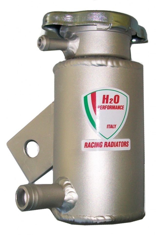 H2O Performance Aluminum Radiator Overflow Reservoir – illustrative image