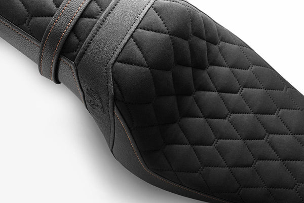 Harley Davidson | Fat Bob 18-23 | Hex-Diamond | Rider Seat Cover