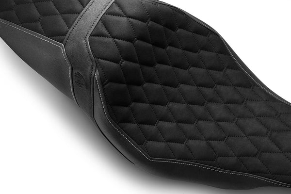 Harley Davidson | Road Glide 11-22, Street Glide 11-22 | Hex-Diamond | Rider Seat Cover