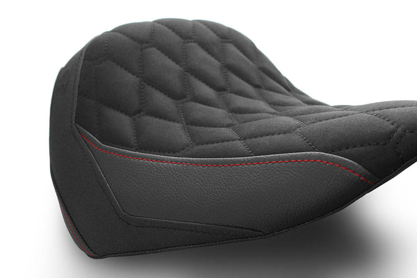 Harley Davidson | Street Bob 18-26 | Hex-Diamond | Rider Seat Cover