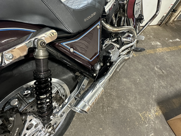 TOCE The Perpetrator 2 to 1 Full Exhaust System - Harley Davidson FXR