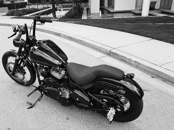 Harley Davidson | Blackline FXS Softail 11-12 | Diamond II | Rider Seat Cover