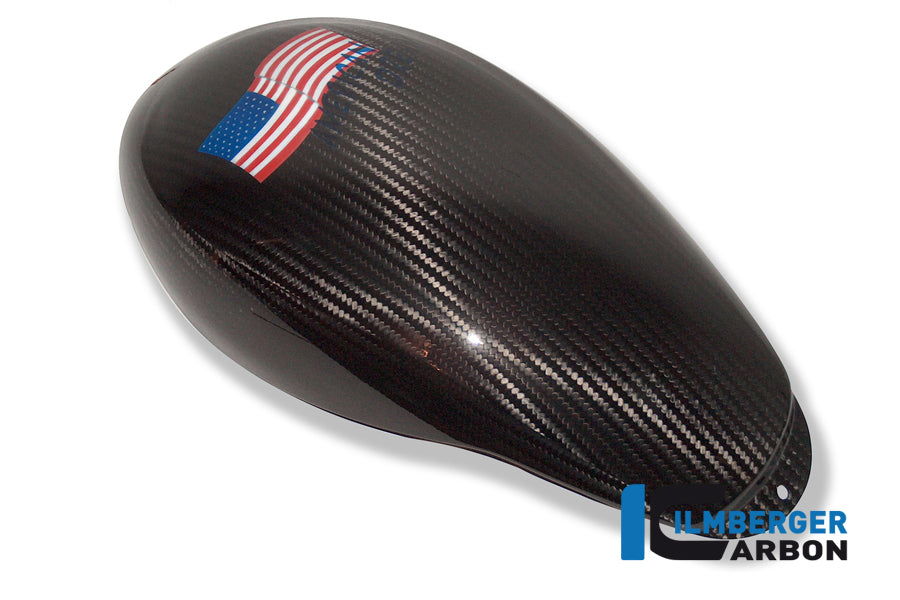Ilmberger Carbon | Airbox cover with airbrush design — Harley-Davidson V-Rod