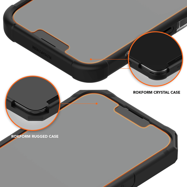 ROKFORM iPhone 13 Pro Max Tempered Glass Screen Protector (2 Pack)
