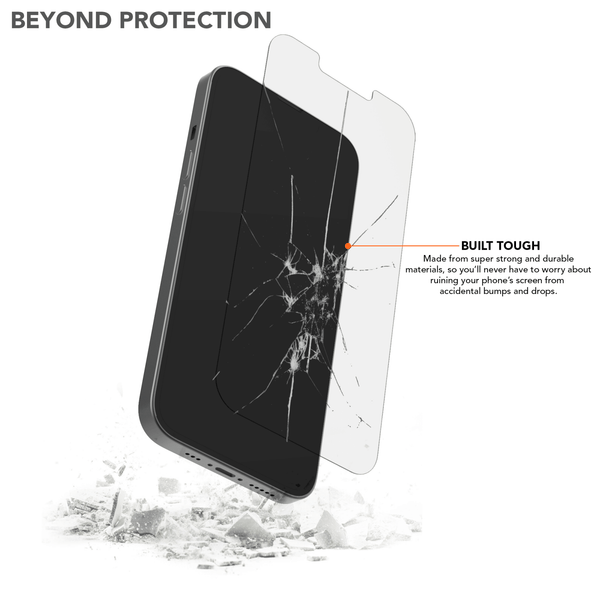 ROKFORM iPhone 13 Pro Max Tempered Glass Screen Protector (2 Pack)
