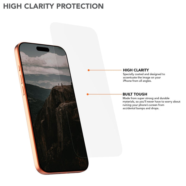 ROKFORM iPhone 17 Pro Max Tempered Glass Screen Protector