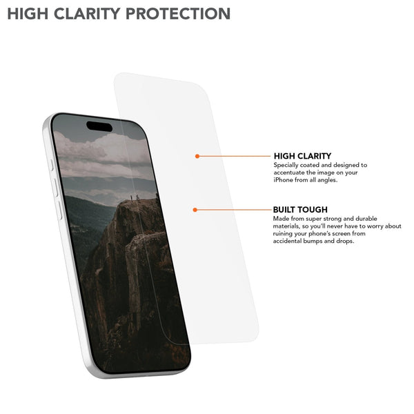 ROKFORM iPhone 17 Tempered Glass Screen Protector