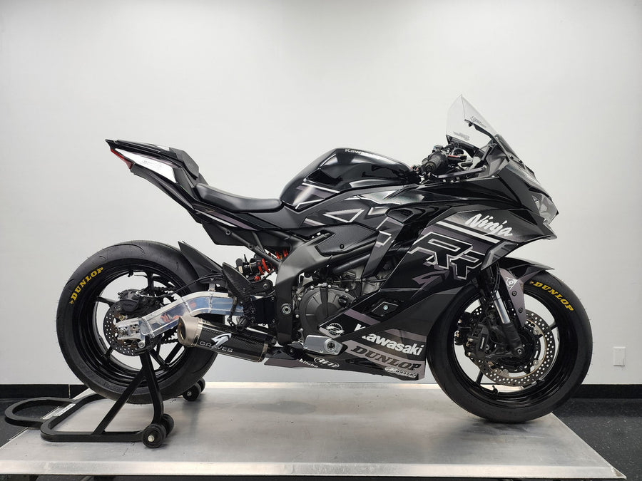 Graves Kawasaki ZX-4RR OEM Bodywork Graphics Set - Greyscale