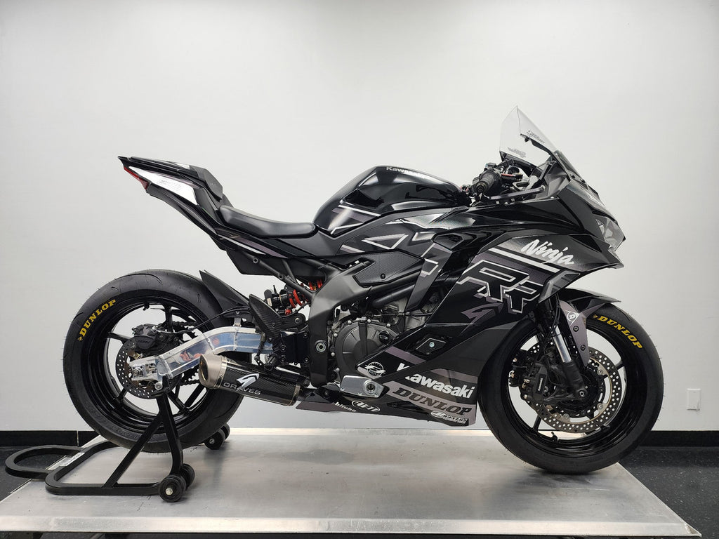 Graves Kawasaki ZX-4RR OEM Bodywork Graphics Set - Greyscale