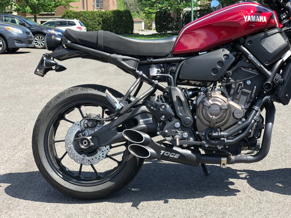 TOCE Razor Tip Full Exhaust - Yamaha XSR700 (16-26)