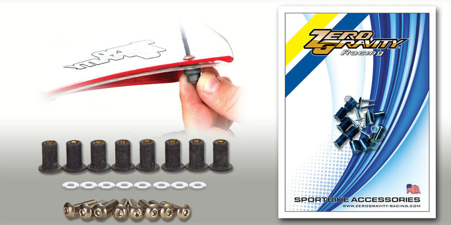 Zero Gravity Racing 9x16mm well nut kit 8 count