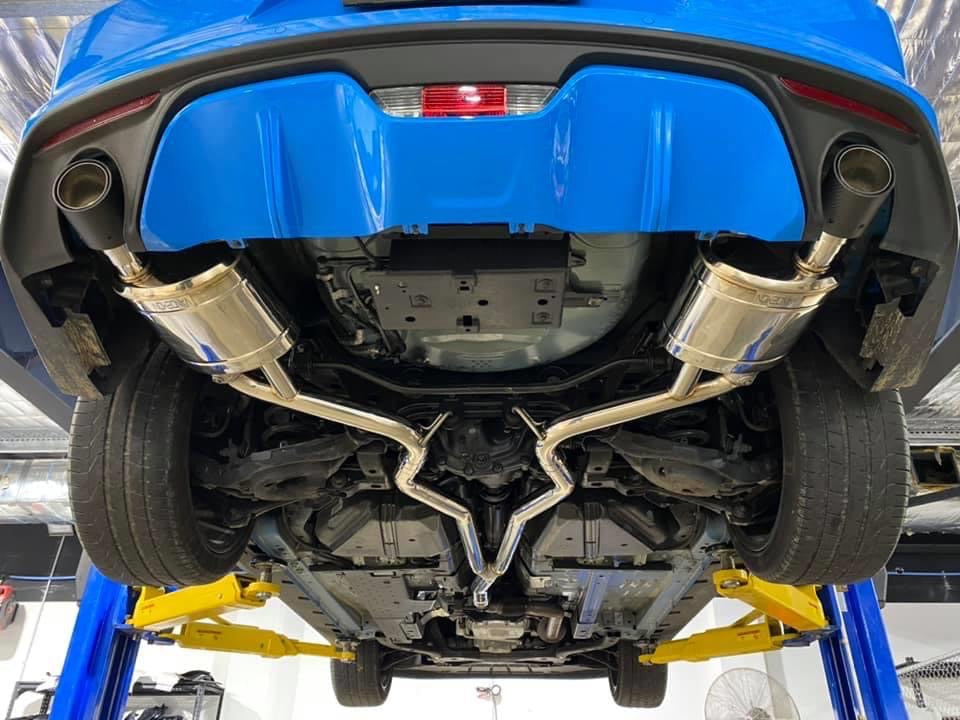 Ford Mustang 2.3 ECO Boost Bimodal Stealth Cat back Exhaust System 2015+