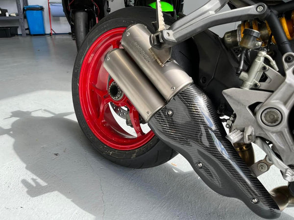 Ducati Supersport 939 Vandemon Side Mount Titanium Exhaust System 2017-2020