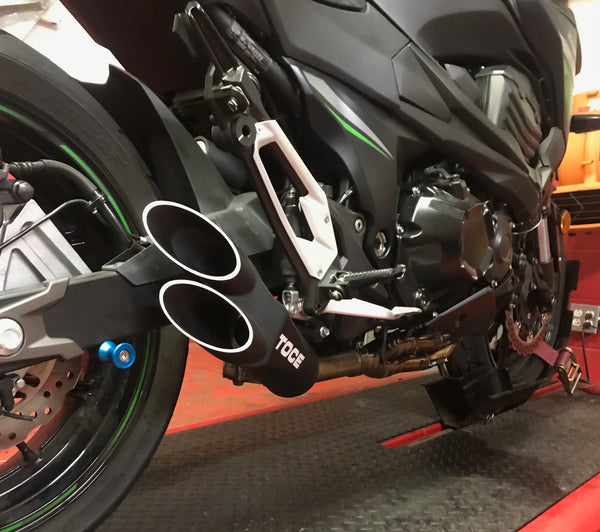 TOCE Razor Tip Slip-On - Kawasaki Z800 (13-16)