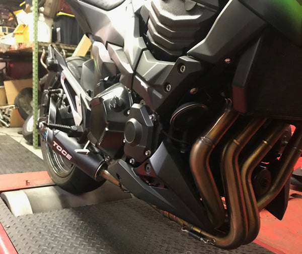 TOCE Razor Tip Slip-On - Kawasaki Z800 (13-16)