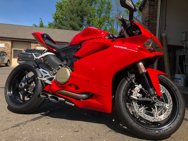 TOCE Double Down Slip-On - Ducati 1299 (15-19) Panigale