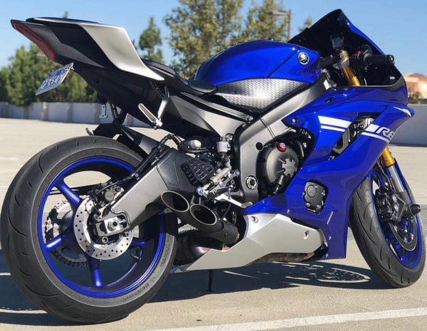 TOCE Double Down Slip-On Exhaust - Yamaha R6 (06-21)