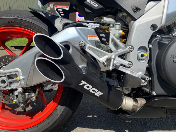 TOCE Razor Tip Slip-On - Aprilia RSV4 / Tuono V4 (17-20 RR/V4) (17-18 RF)