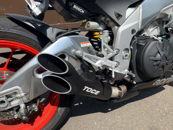 TOCE Razor Tip Slip-On - Aprilia RSV4 / Tuono V4 (17-20 RR/V4) (17-18 RF)