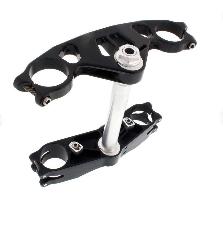 Triple Clamp Kit, GP, GSXR600/750 06- , Black 418112B
