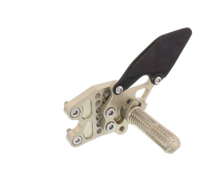 Rear Set Kit with Shift Lever, GSXR1000 09-16, Aero Hard 421110G