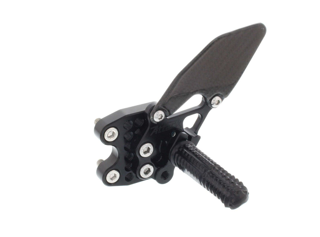 Rear Set Kit with Shift Lever, GSXR600/750 11- ,Black 422110B