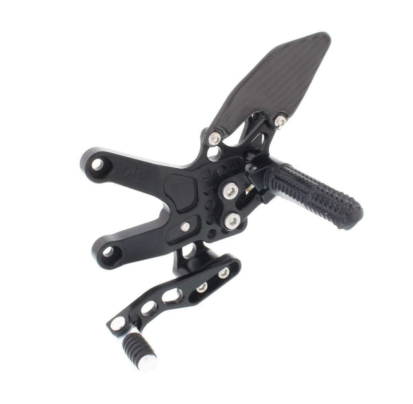 Rearset Kit, BMW S1000RR, 2010-   , Black 605110B