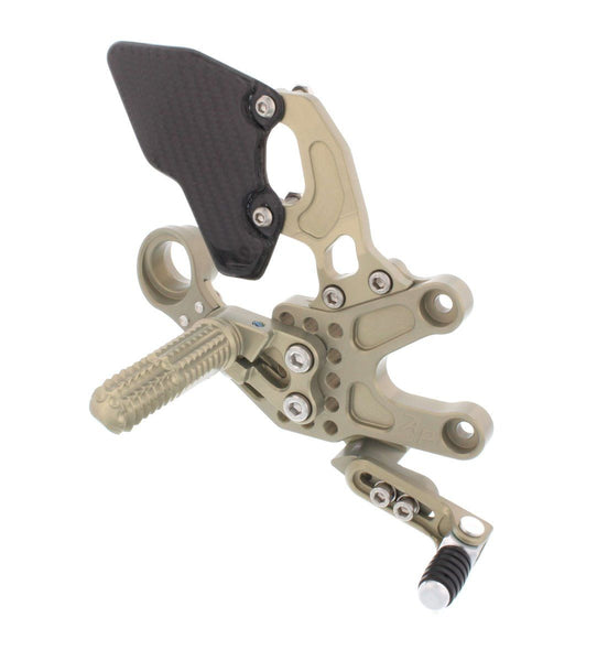 Rear Set Kit, Hon CBR1000RR 08-  , w/Shift Lever, Aero Hard 218110G