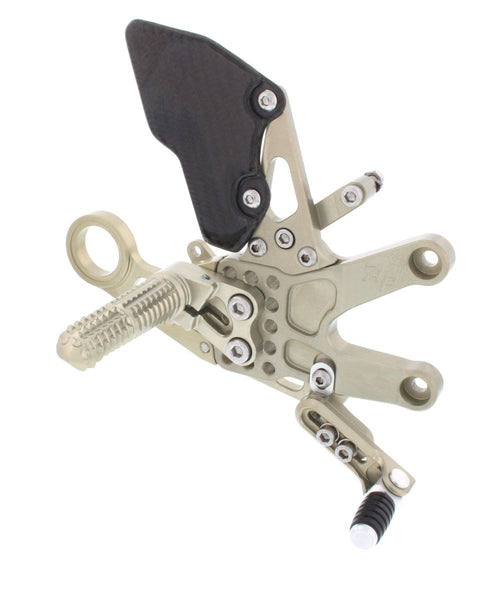 Rearset Kit, BMW S1000RR, 2010- , Aero Hard 605110G