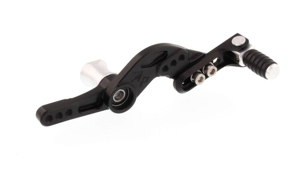 Rearset Kit with Shift Lever, BMW S1000RR, 2015-   , Black 606110B