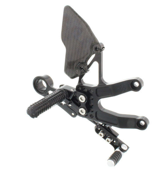 Rear Set Kit, Triumph 675 13- , Black 711110B