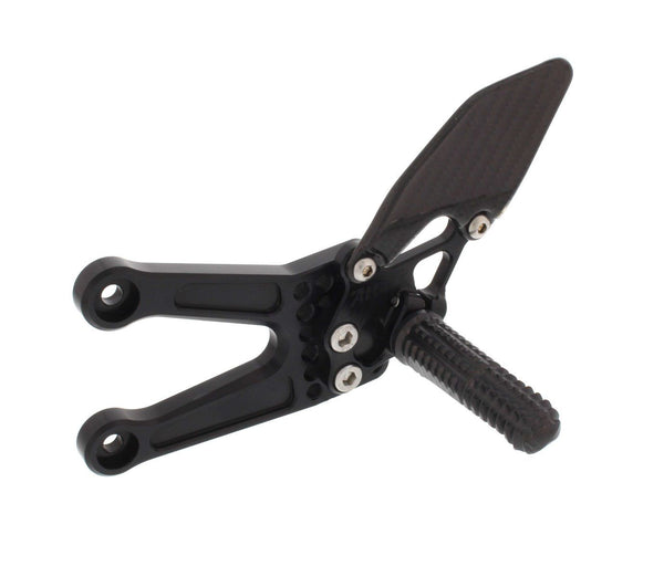 Rear Set Kit with Shift Lever, GSXR1000 17 - , Black 423110B