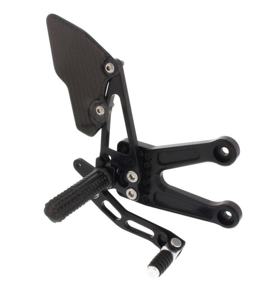 Rear Set Kit with Shift Lever, GSXR1000 17 - , Black 423110B
