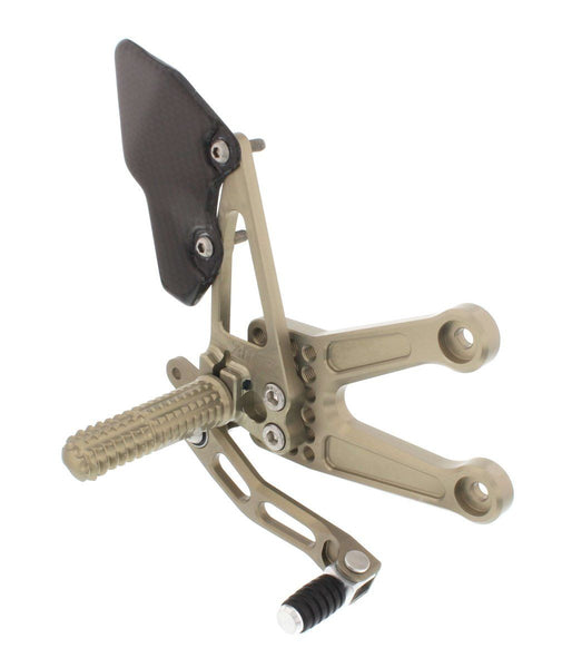 Rear Set Kit with Shift Lever, GSXR1000 17 - , Aero Hard 423110G