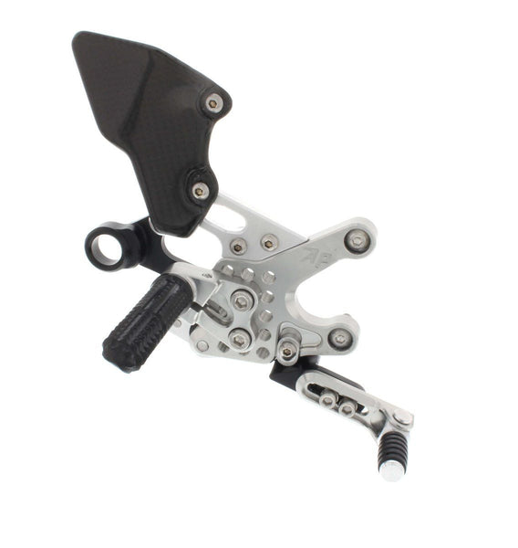 Rear Set Kit, Aprilia RSV4 10-16, Tuono 13-16, Clear 710110S