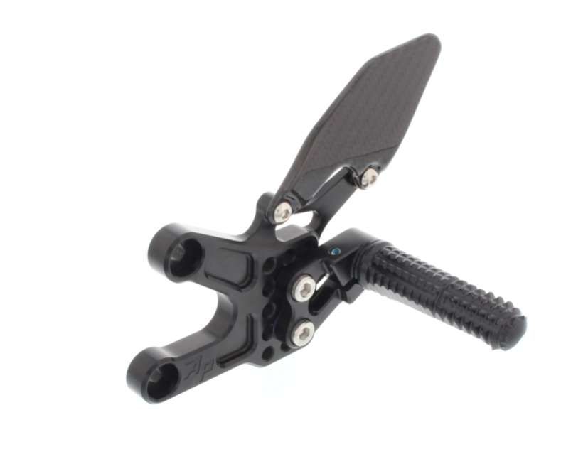 Rear Set Kit, Hon CBR1000RR 08-  , w/ Shift Lever, Black 218110B