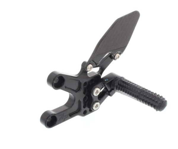 Rear Set Kit, Hon CBR1000RR 08-  , w/ Shift Lever, Black 218110B