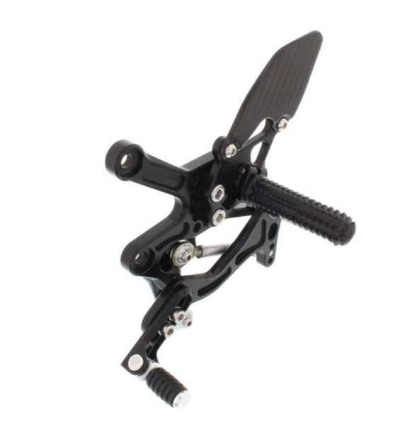 Rear Set Kit, ZX10R, 16- , Black 325110B