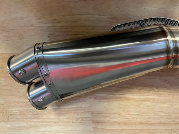 ZARD Exhaust Limited Edition High Slip-On BMW R NineT / Pure / Urban GS 2017-2020 Stainless Steel USED AND DISCOUNTED image 5