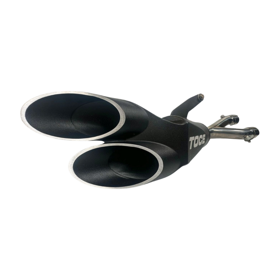 TOCE Razor Tip Decat Exhaust - Yamaha R1 (15-26)