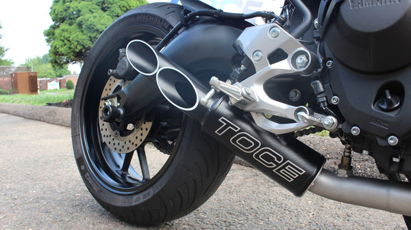 TOCE Double Down Decat Exhaust - Yamaha FZ-09 & MT-09 (14-20)
