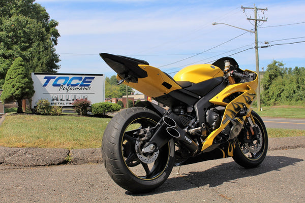 TOCE Razor Tip Slipon for Decatted Exhausts - Yamaha R6 (06-21)