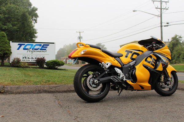 TOCE S Logo Full Exhaust - Suzuki Hayabusa GSX-R1300R (08-20)