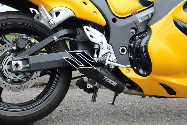 TOCE S Logo Full Exhaust - Suzuki Hayabusa GSX-R1300R (22-26)