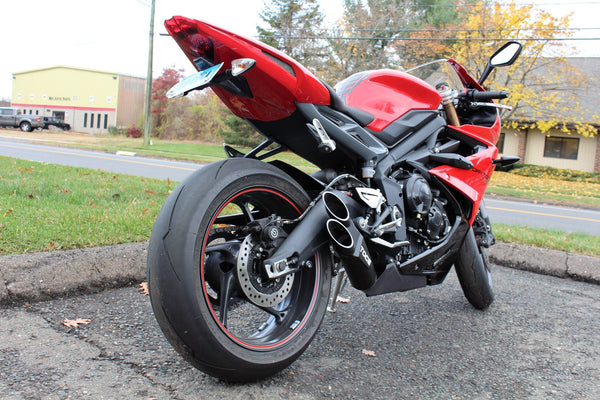 TOCE Razor Tip Decat Exhaust - Triumph Daytona 675 (13-16)