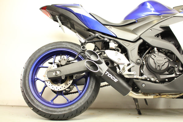 TOCE Razor Tip Full Exhaust - Yamaha R3 / R25 (15-26)