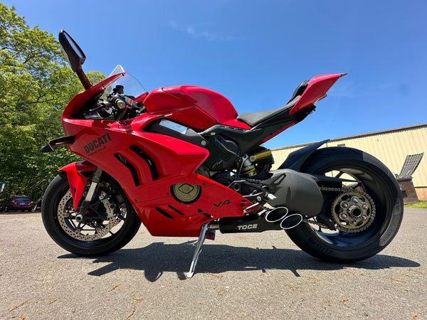 TOCE Dual Razor Tip Slip-On - Ducati Panigale V4 / V4S 2018+